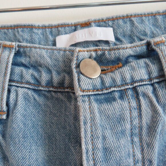 COPY - SABLYN Sammy Straight Leg High Rise Jeans in Azure Light Wash - Size 28 - Picture 7 of 16